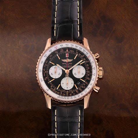 pre owned Breitling navitimer 01